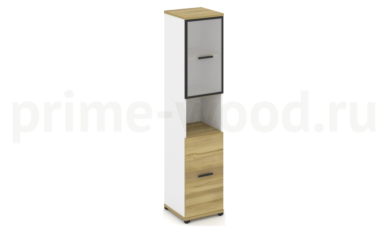Шкаф одна узкая секция, 5 ниш (Эко) CN.STU.E-513 RM B/W - фото 1