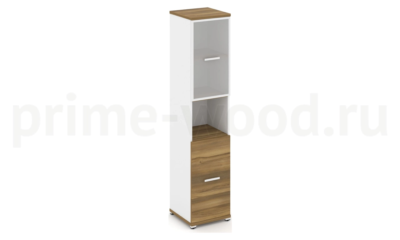 Шкаф одна узкая секция, 5 ниш (Эко) CN.STU.E-513 RM B/W - фото 4